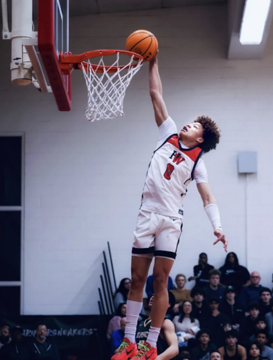 Ballin': Oliver P. '25 brings his camera to Harvard-Westlake to shoot a basketball game